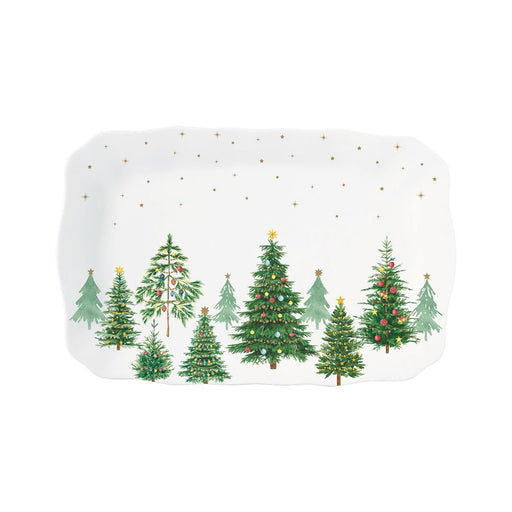 Easy Life - FESTIVE TREES - Platter | 35 cm / 13.8 in Home & Kitchen