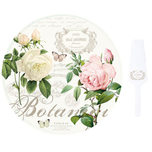 Easy Life - JARDIN BOTANIQUE - 2pc - Cake Serving Set Home & Kitchen