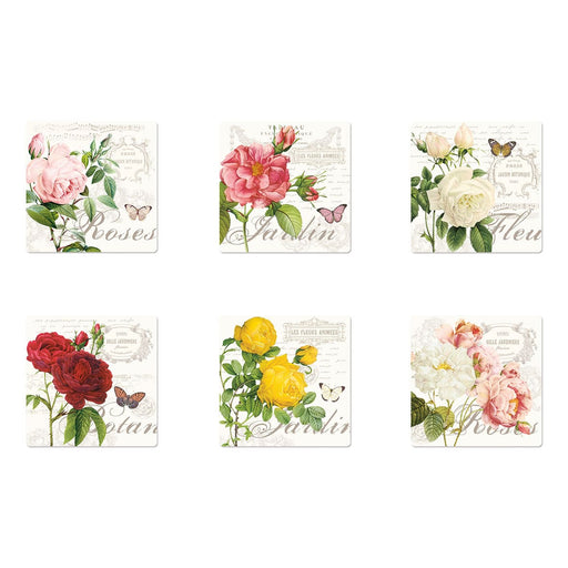 Easy Life - JARDIN BOTANIQUE - Cork Coater - Set of 6 Home & Kitchen