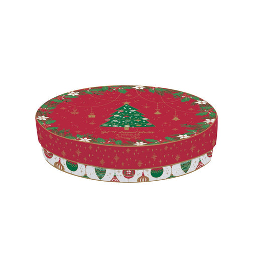 Easy Life - JINGLE BELLS - Dessert Plate - Set of 4 | 19 cm / 7.5 in Home & Kitchen