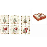Easy Life - MAGIC CHRISTMAS - Coasters - Set of 6 Home & Kitchen