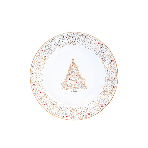Easy Life - MERRY CHRISTMAS - Dessert Plate Home & Kitchen