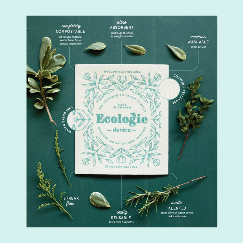 Ecologie - Swedish Dishcloth Aurora Home & Kitchen