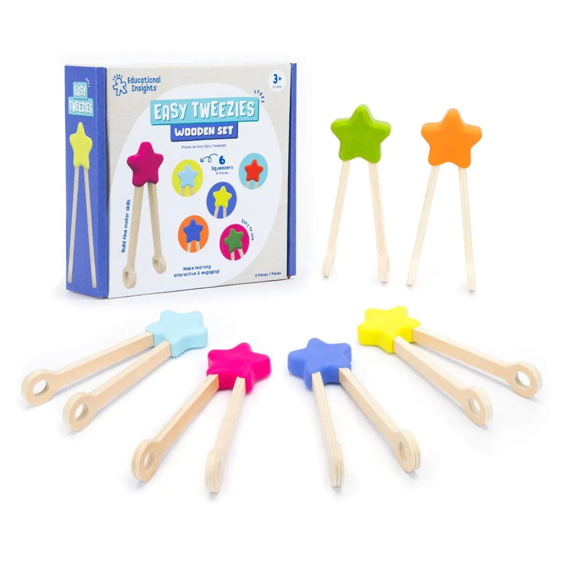 Educational Insights - 2025 EASY TWEEZIES SMALL GROUP SET (6 - PACK) Games & Toys