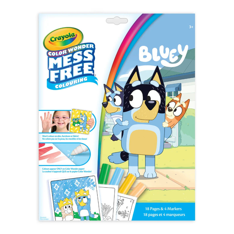 Crayola - CW Pgs & Mini Mrkr, Bluey