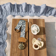 Elodie - Binky Bow NB Oat White Mother & Baby