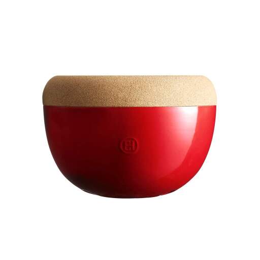Emile Henry - Deep Storage Bowl 18x27cm, 4.7L Home & Kitchen Three Small Openings