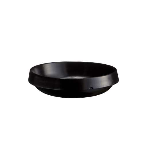 EMILE HENRY - NOIR CHARBON Round Dish 25x6.5cm/1.8L