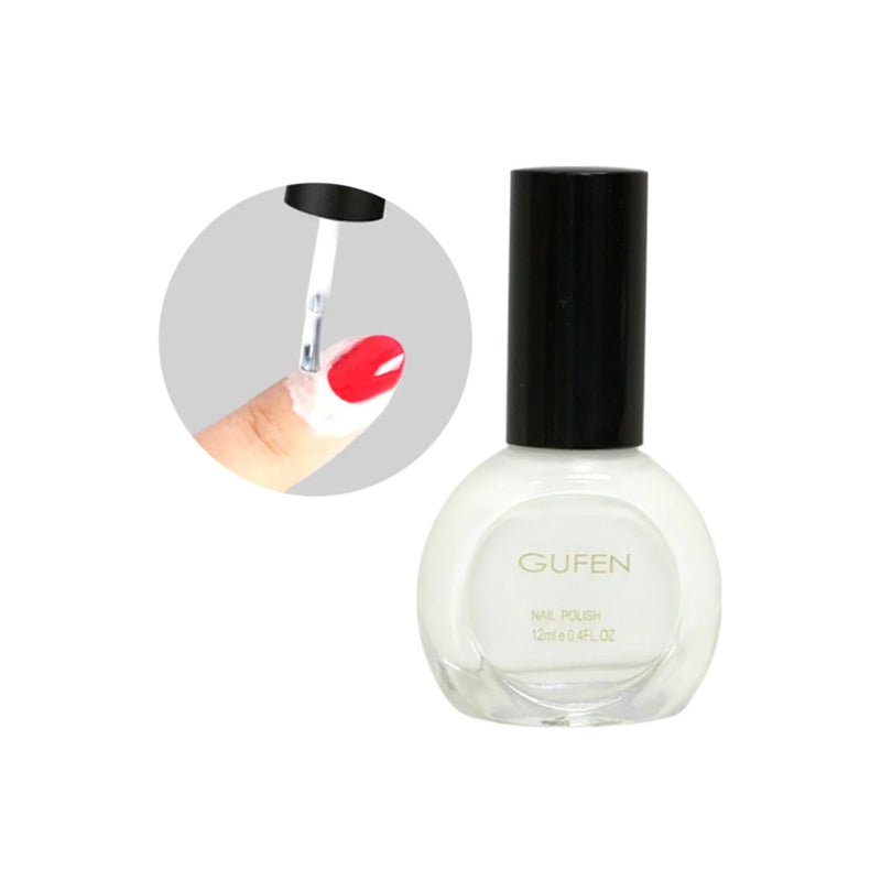 Esthetique Electrolyse Canada - Protege Cuticules Pour Nail Art White 12 ml Beauty & Personal Care