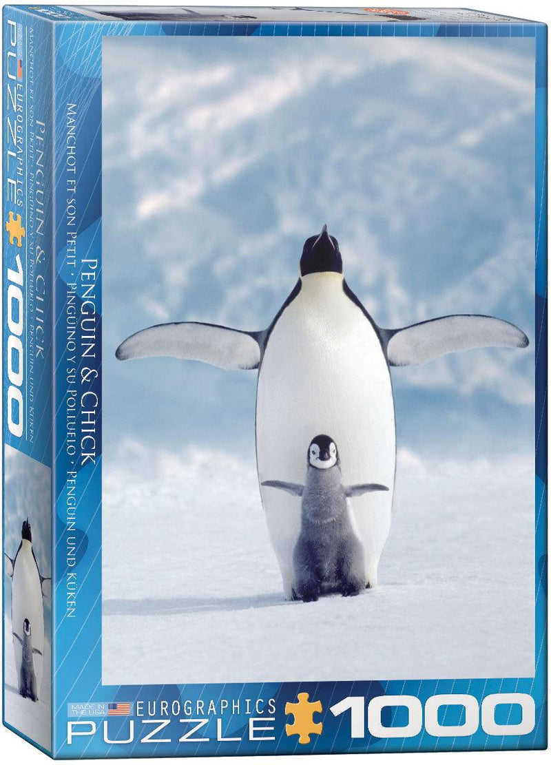 Eurographics - Penguin & Chick (1000-Piece Puzzle) - Limolin 
