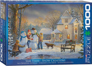 Eurographics - Snow Creations By Sam Timm (1000-Piece Puzzle)
