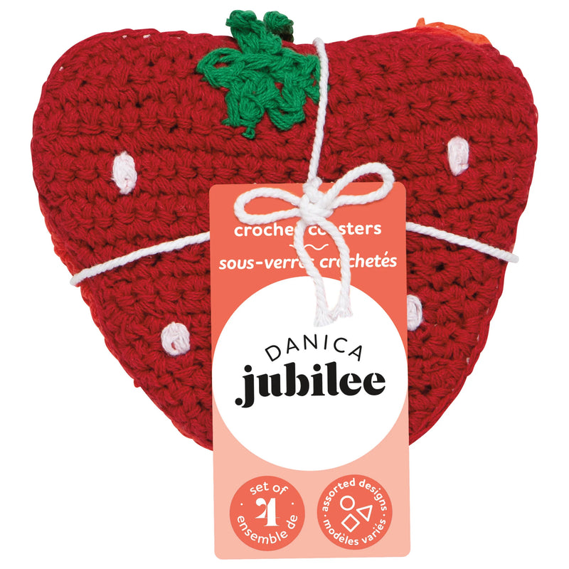 Jubilee - Set of 4 Coaster Croch BerrySweet