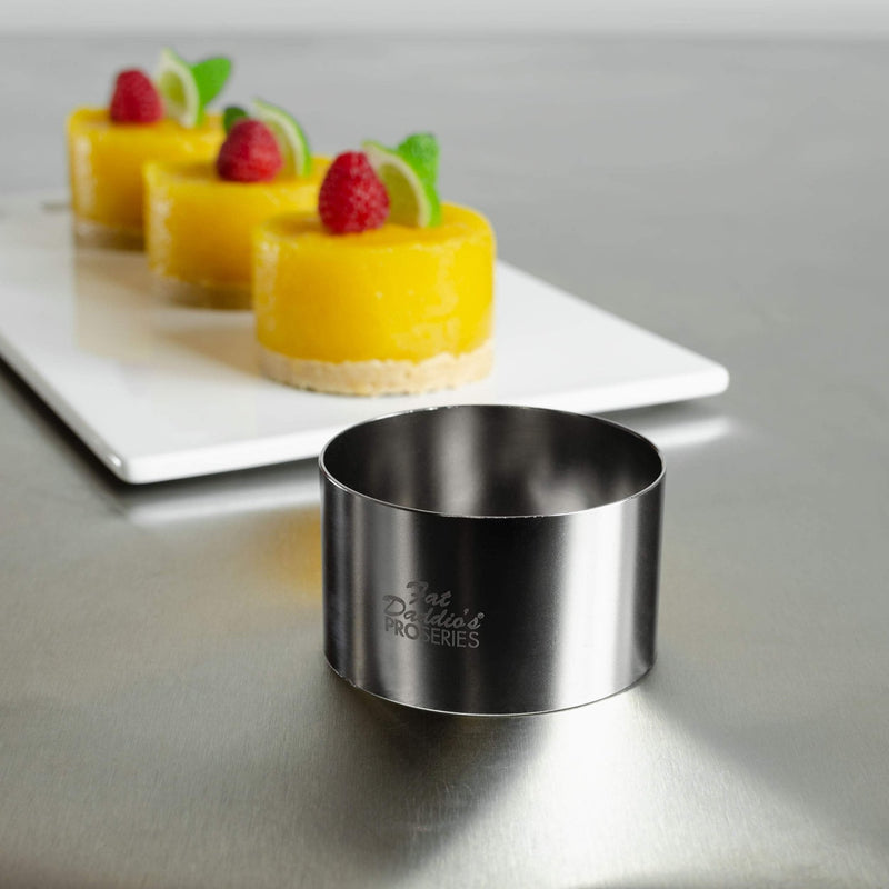 FAT DADDIOS - Cake and Pastry Ring Ø2.5x2" Home & Kitchen