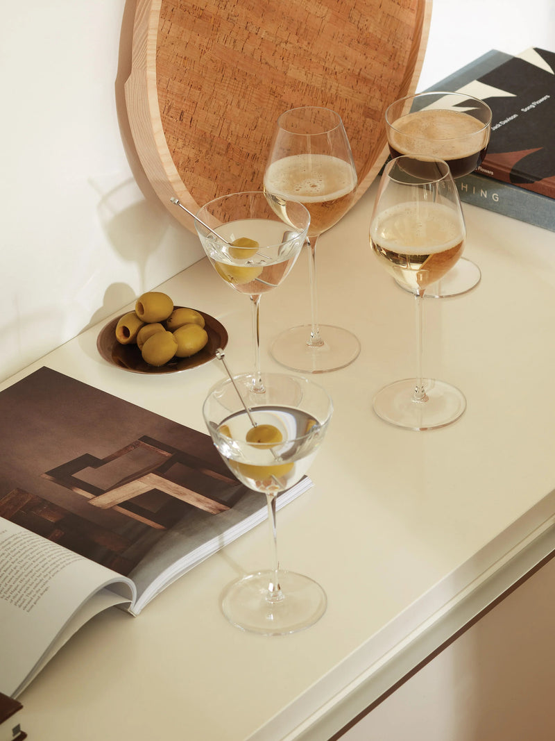 LSA - Borough - Champagne Tulip Glasses (Set of 4) | 285 mL