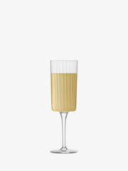 LSA - Gio Line - Champagne Flutes (Set of 4) | 210 mL - detail or setting view