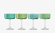 LSA - Gems - Champagne / Cocktail Glasses (Set of 4) | 230 mL - detail or setting view