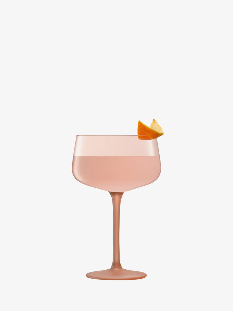LSA - Arc Contrast - Cocktail Saucers (Set of 2) | 250 mL - detail or setting view