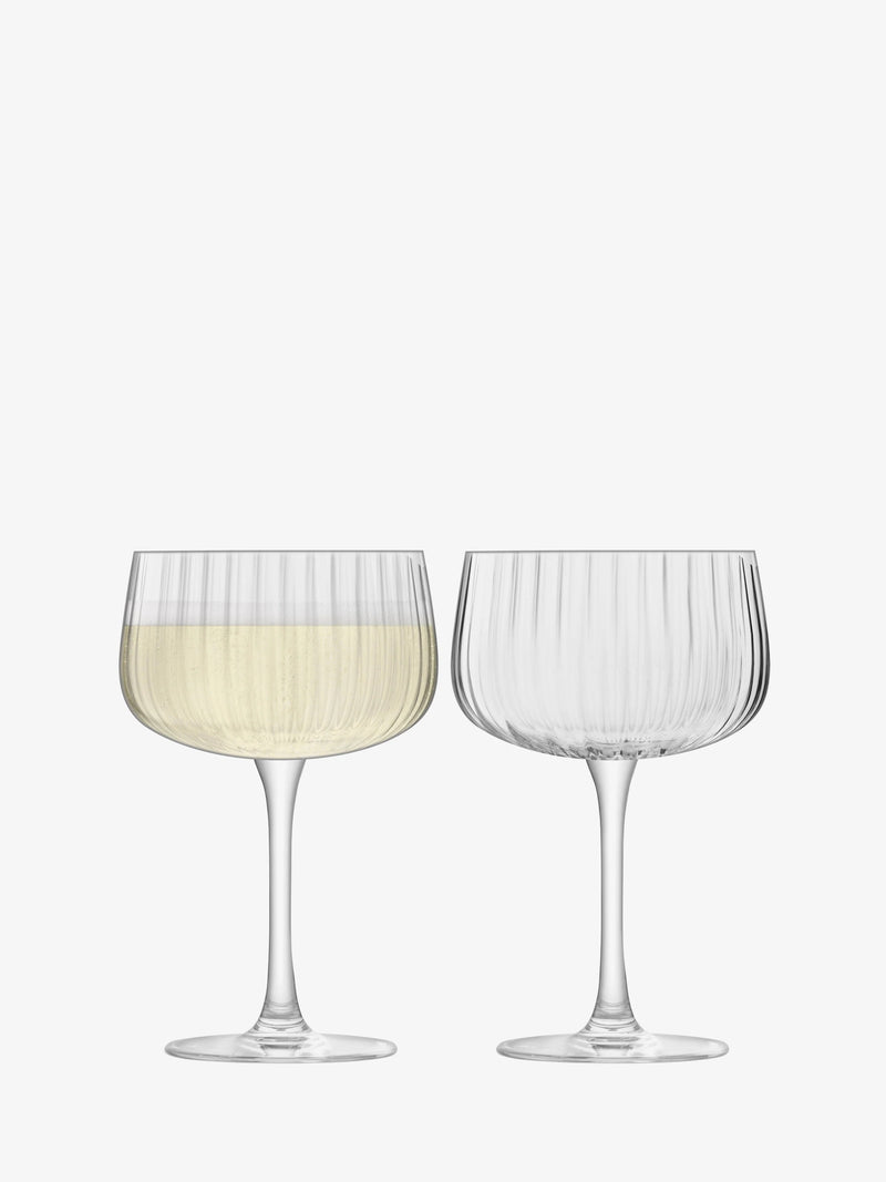 LSA - Arc Flow - Cocktail Saucers (Set of 2) | 250 mL