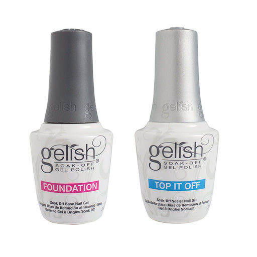 Gelish Polygel - Gelish Trio Harmony Foundation Base, Top It Off And Ph Bond Beauty & Personal Care