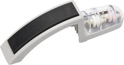 Global - Knife & Sharpener Set 2pc (G2, 220 Grey Sharpener) Home & Kitchen