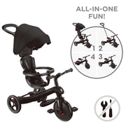 Globber - EXPLORER TRIKE 4in1 Toys & Games Black