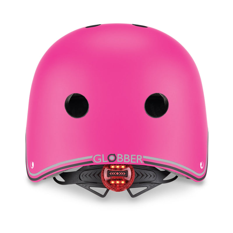 Globber - Helmet Primo Lights Sporting Goods Neon Pink