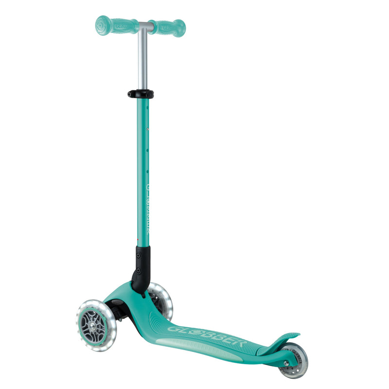 Globber - Primo Foldable Plus Lights Sporting Goods Dark Mint / Mint