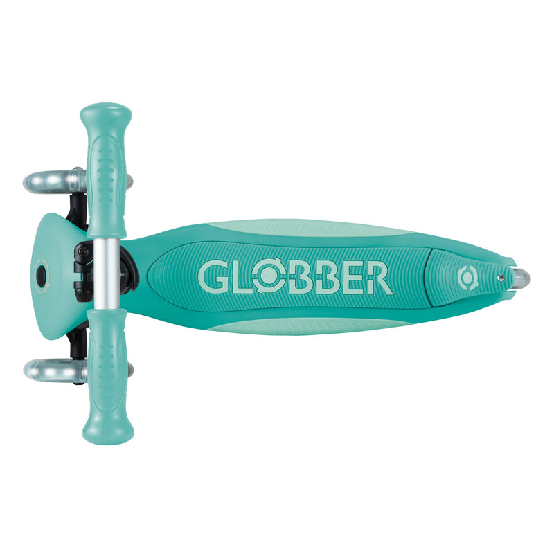 Globber - Primo Foldable Plus Lights Sporting Goods Dark Mint / Mint