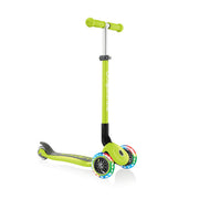 Globber - Primo Foldable with Lights - Green Sporting Goods