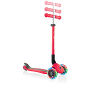 Globber - Primo Foldable with Lights - Red Sporting Goods