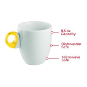 Guzzini - FEELING - Mug Home & Kitchen Yellow