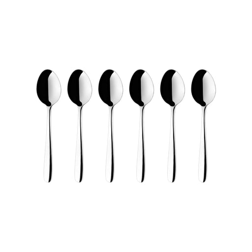 Guzzini - Frida - Teaspoons - Steel - Set of 6 Home & Kitchen