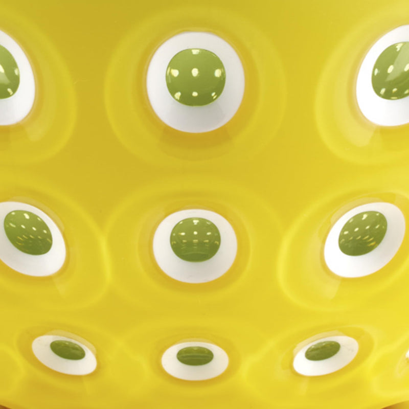 Guzzini - LE MURRINE - 20 cm Home & Kitchen Saffron Yellow/White/Water Lily Green