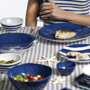 Guzzini - RIVIERA - Dinner Plate - Mediterranean Blue Home & Kitchen