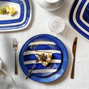 Guzzini - RIVIERA - Dinner Plate - Mediterranean Blue Home & Kitchen