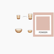 Guzzini - VANITY - Low Tumbler pattern 1 Home & Kitchen Mauve