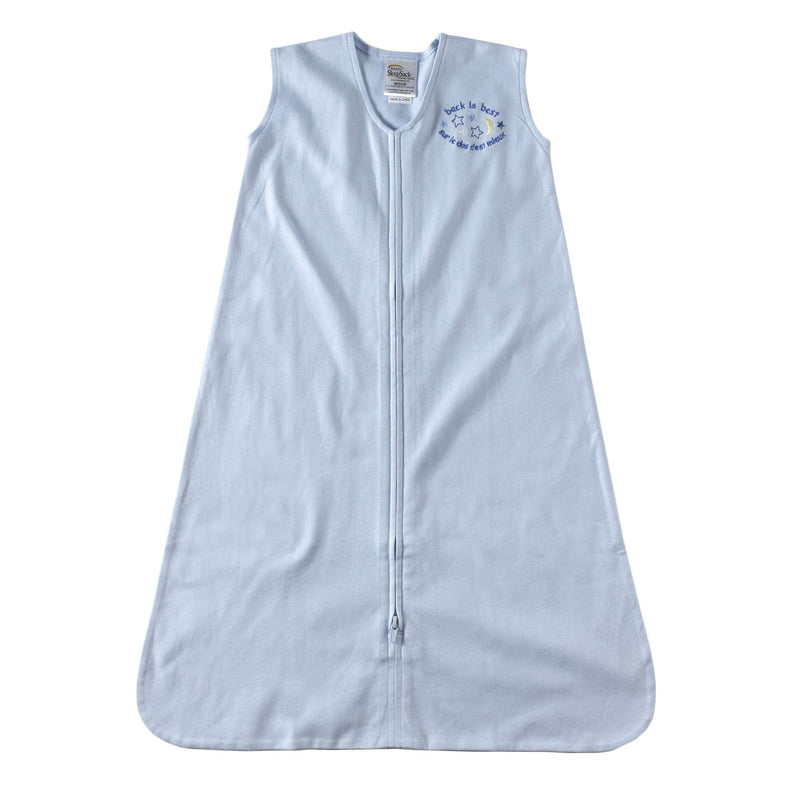 HALO - 100% Cotton Sleepsack Wearable Blanket Mother & Baby Baby Blue S