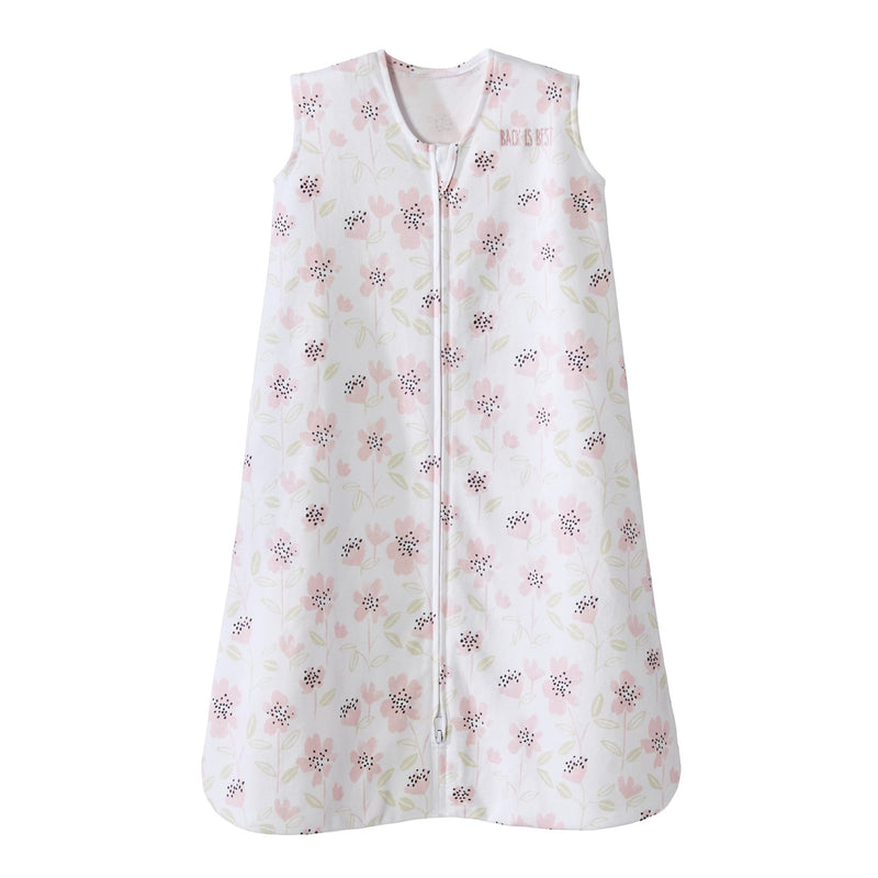 HALO - 100% Cotton Sleepsack Wearable Blanket Mother & Baby Blush Wildflower L