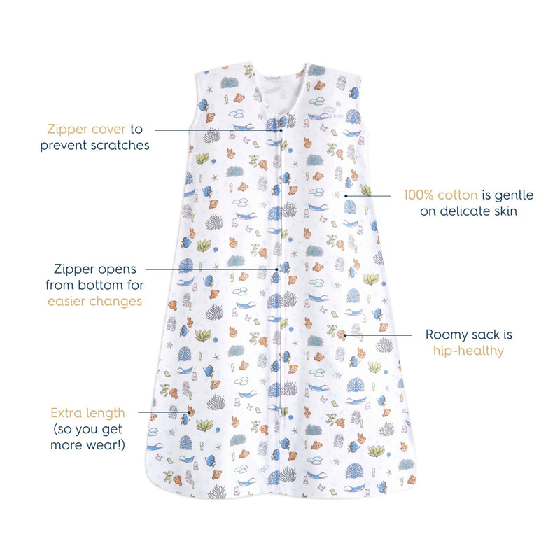 HALO - 100% Cotton Sleepsack Wearable Blanket Mother & Baby Finding Nemo M