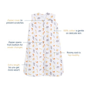 HALO - 100% Cotton Sleepsack Wearable Blanket Mother & Baby Jungle S