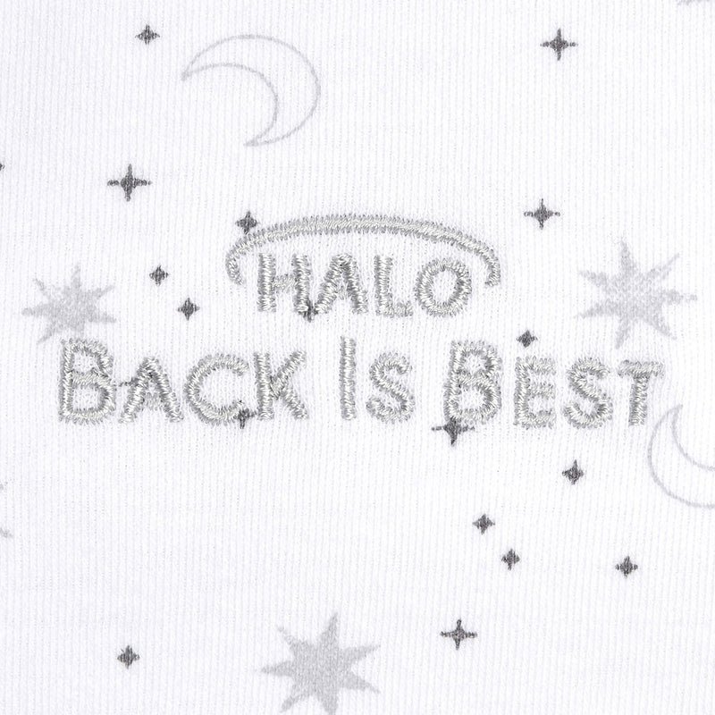 HALO - 100% Cotton Sleepsack Wearable Blanket Mother & Baby Midnight Moons Grey S