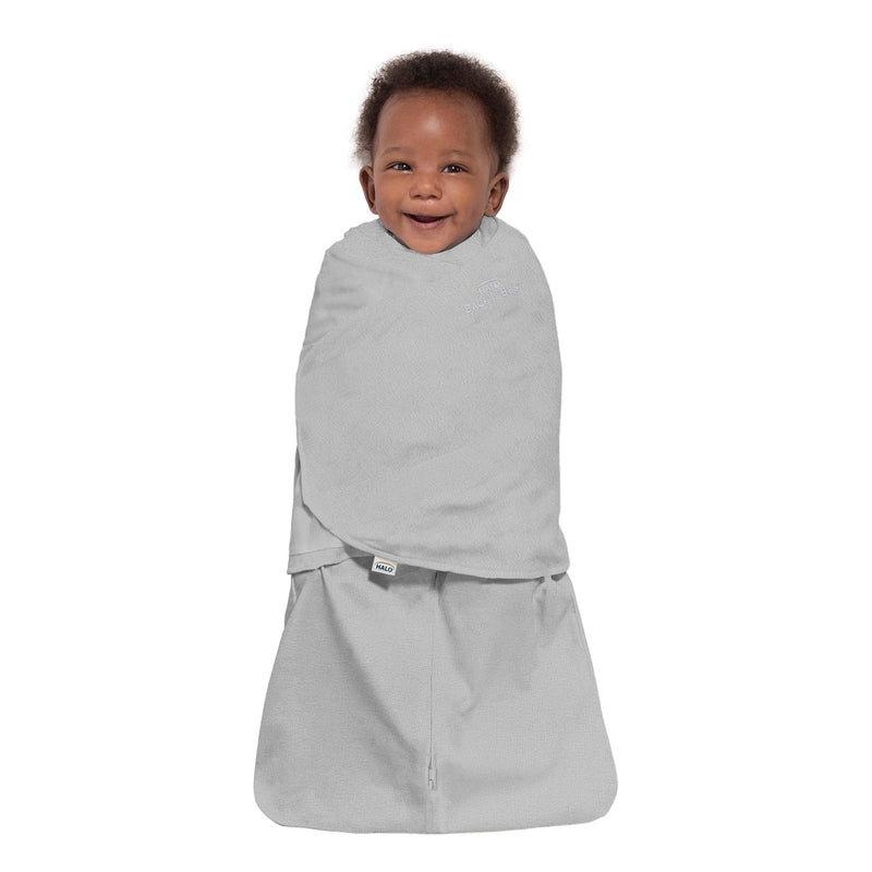 HALO - 100% Organic Cotton Sleepsack Swaddle (TOG 1.5) In Gift Box | Cloud - Neutral - born Mother & Baby