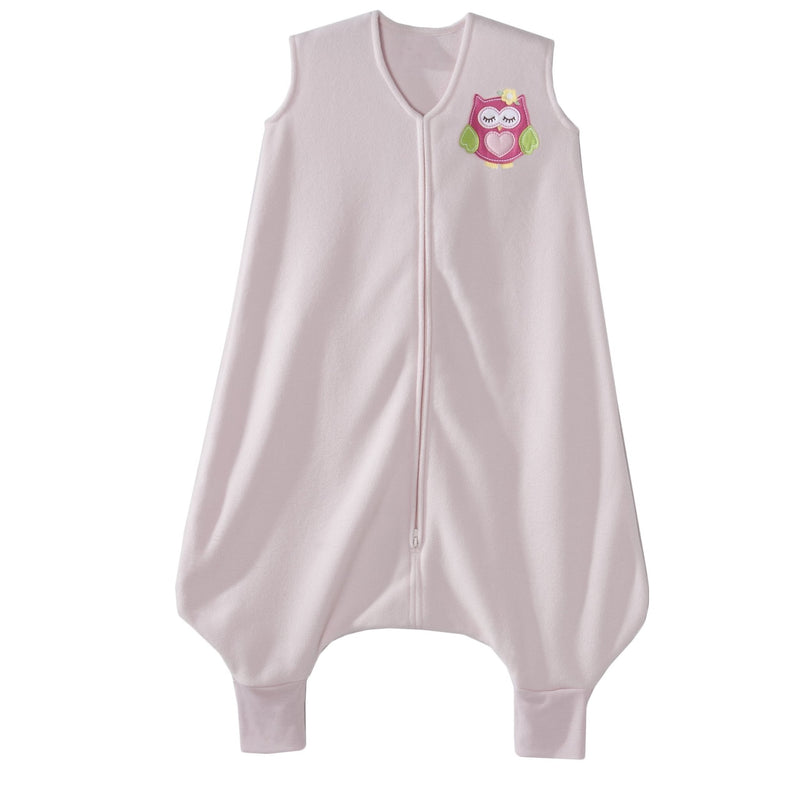 HALO - Early Walker Sleepsack Micro Fleece (1.0 TOG) | Pink Owl - Neutral - Ex - Large Apparel & Accessories
