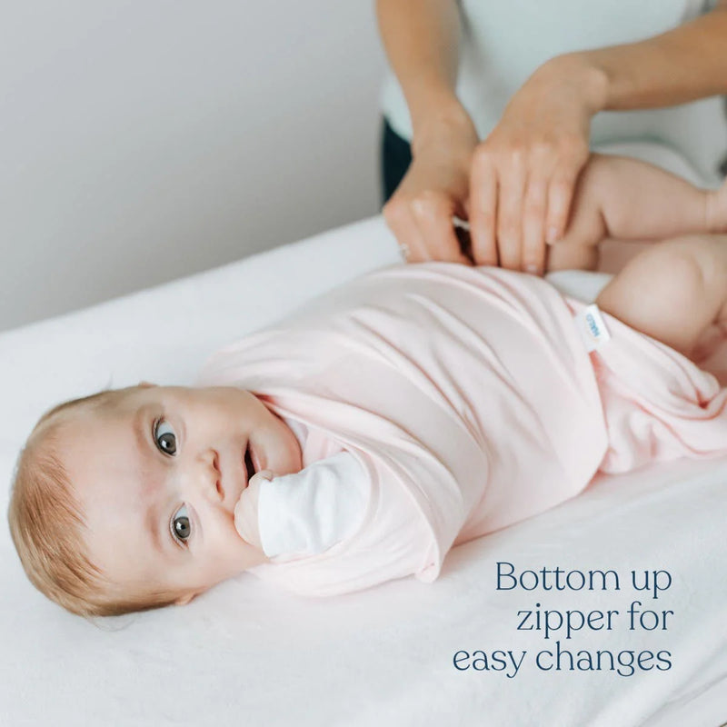 HALO - 100% Cotton Sleepsack Swaddle (TOG 1.5) | Flamingos - Girl - Small