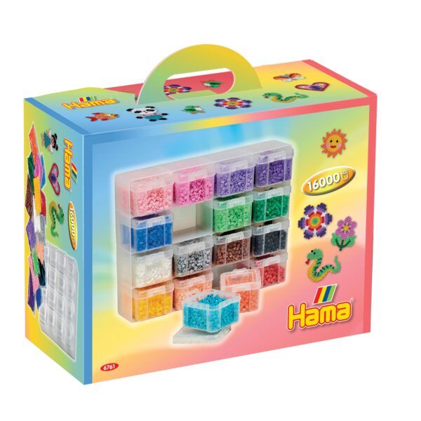 Hama - 16 DRAWER STORAGE BOX Arts & Entertainment