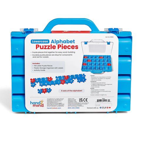 Hand 2 Mind - LOWERCASE ALPHABET PUZZLE PIECES Toys & Games