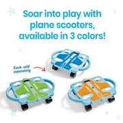 Hand 2 Mind - Plane Glider Scooter Board (Dark Blue) Games & Toys