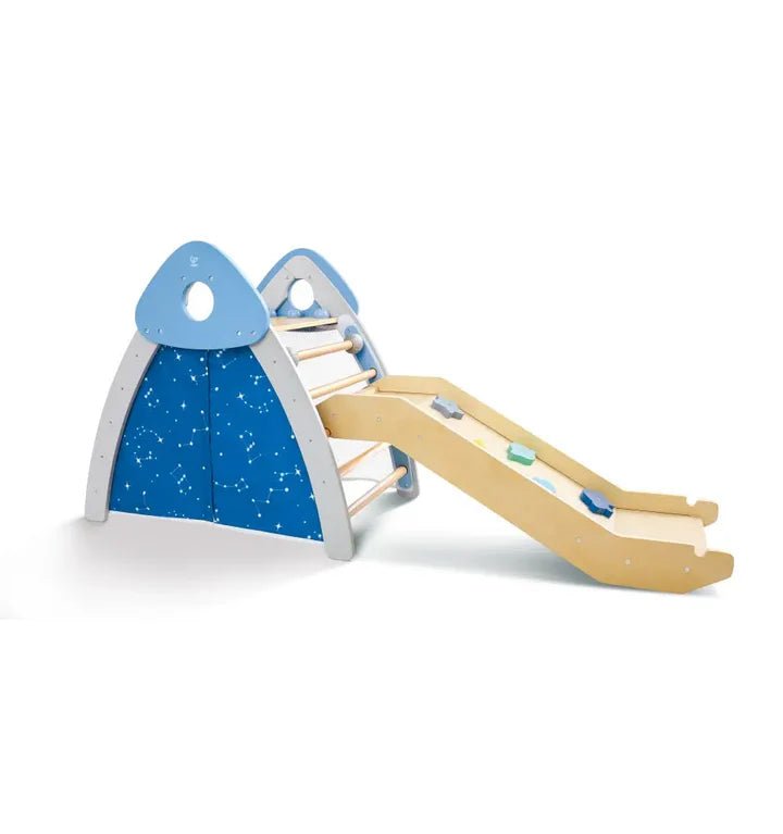 Hape - 4 - IN - 1 CLIMB ''N'' SLIDE GYM SET Games & Toys