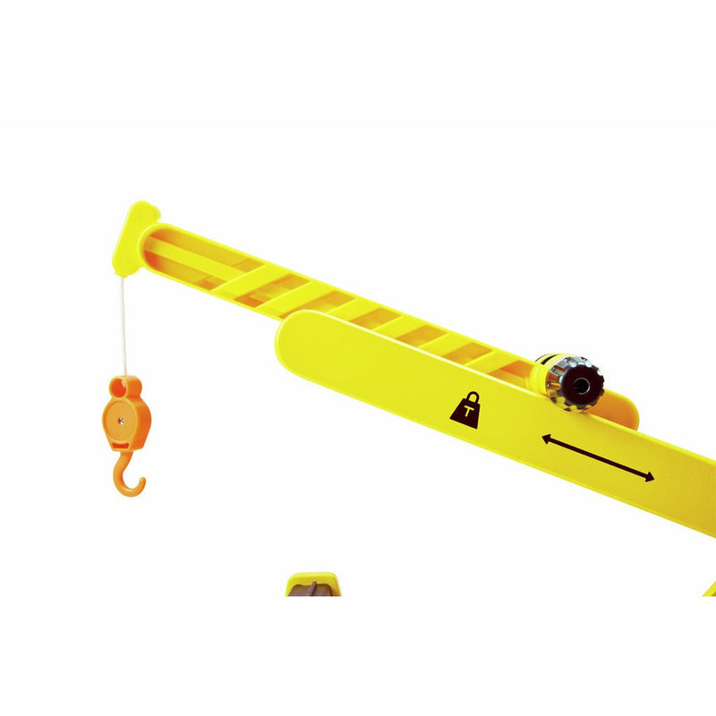 Hape - MOBILE CRANE & CONSTRUCTION SET Toys & Games