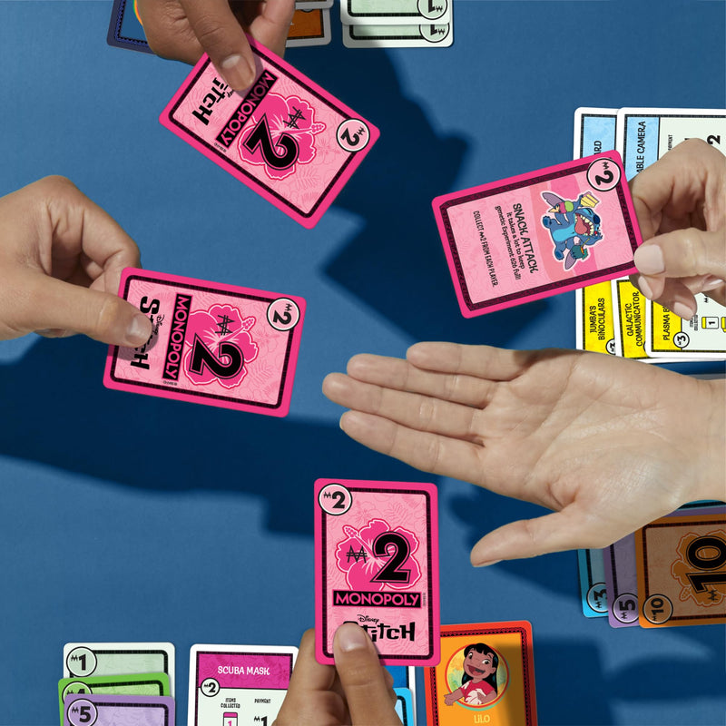 Hasbro - MONOPOLY DEAL STITCH Toys & Games